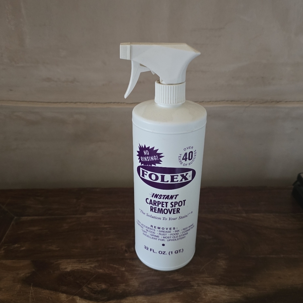 FOLEX CARPET SPOT REMOVER SPRAY White Carpet Spot Remover